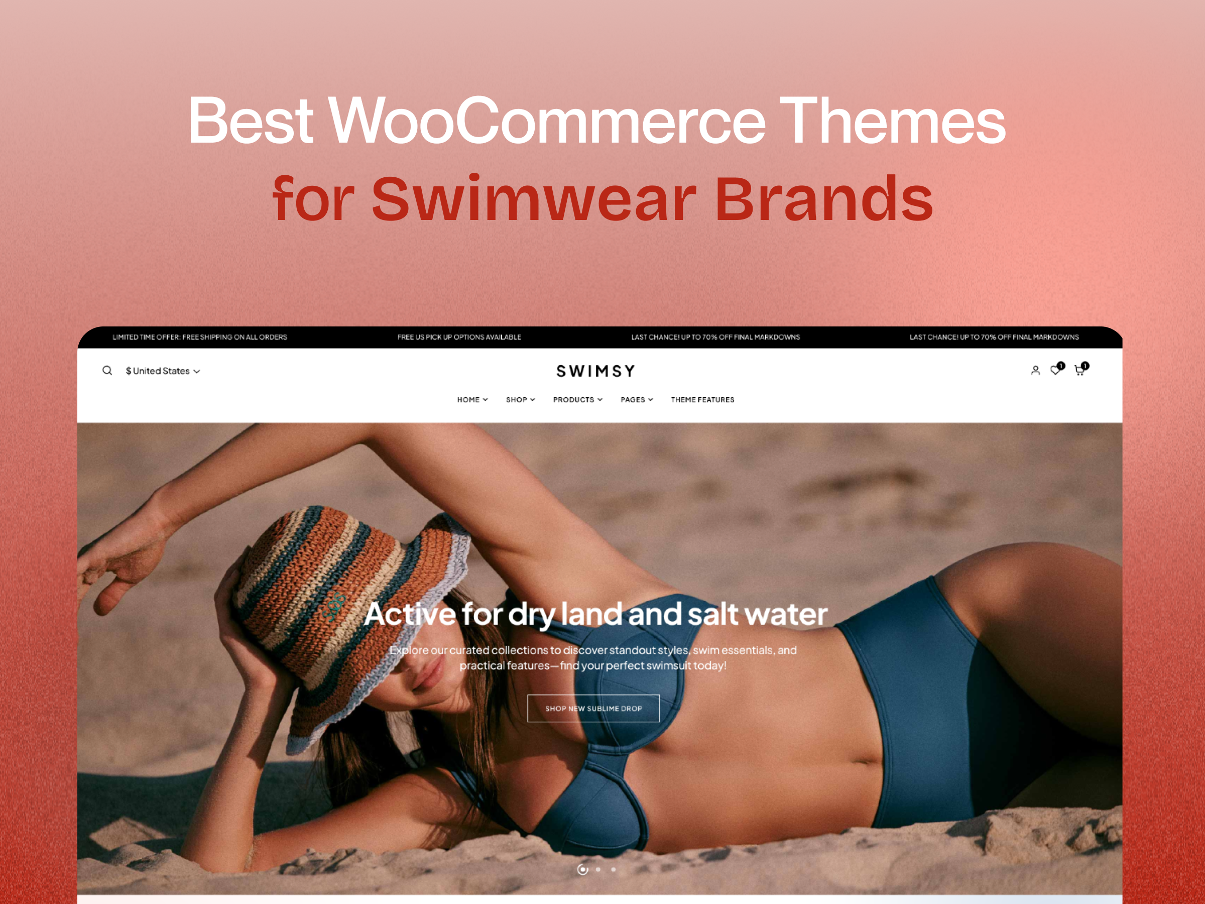 Best WooCommerce Themes for Swimwear Brands